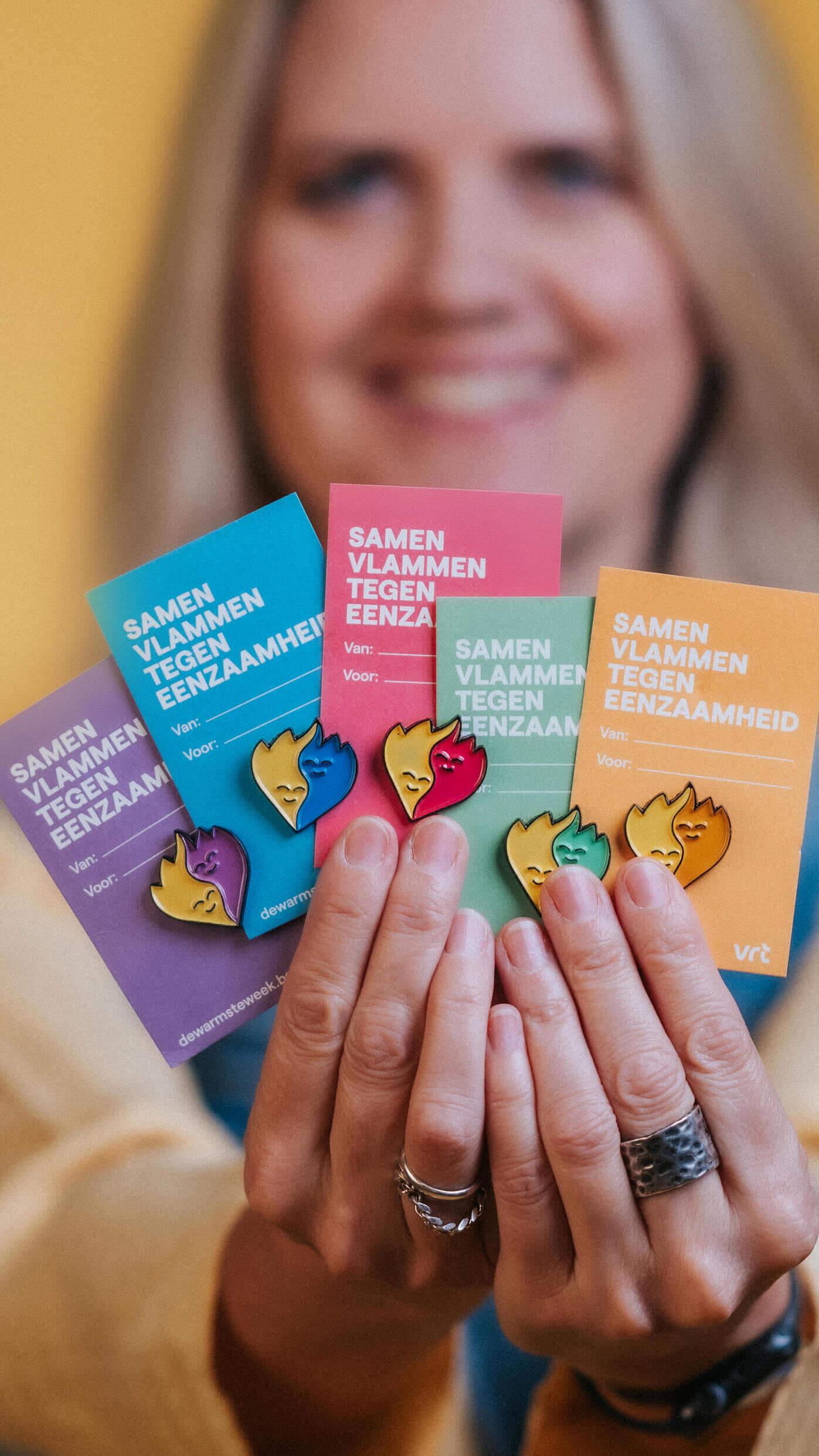 Het Knuffelvlammetje Pin