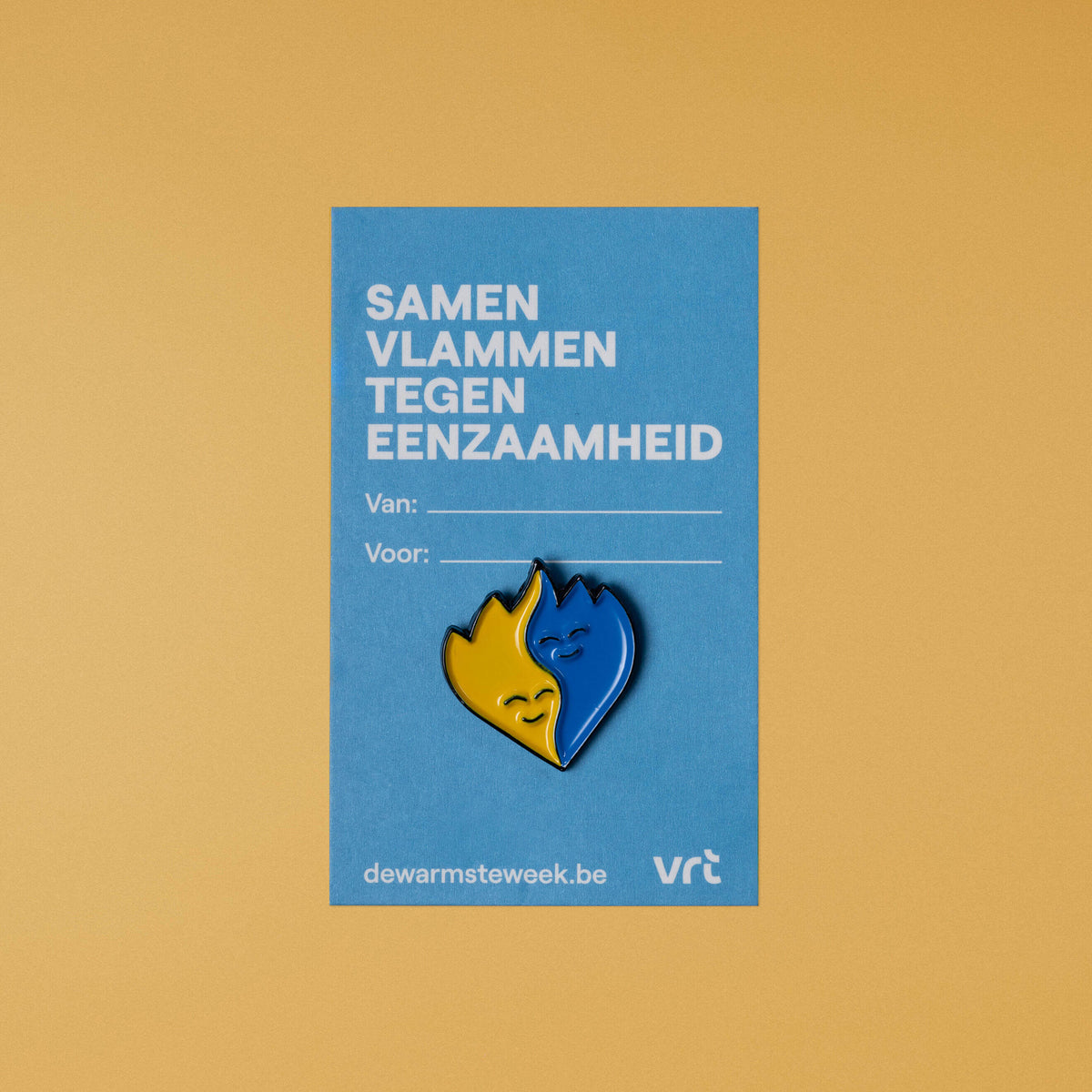 Het Knuffelvlammetje - Pin – De Warmste Week Het Knuffelvlammetje - Pin – De Warmste Week